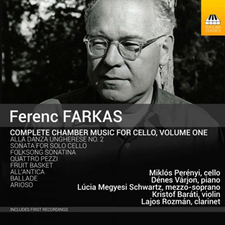 Miklós Perényi dans huit pièces avec violoncelle de Ferenc Farkas