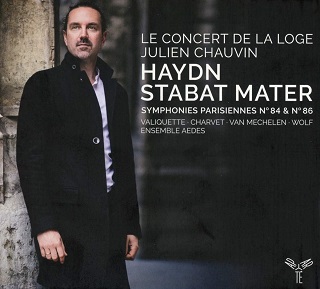 D'Haydn, Julien Chauvin joue Stabat Mater, Symphonies Hob.I:84 et  Hob.I:86