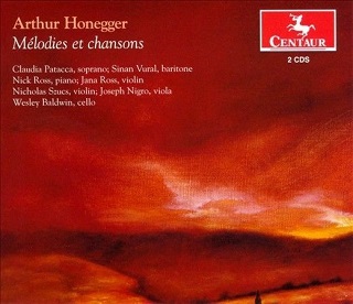 Centaur publie l'intégrale des mélodies d'Arthur Honegger (1892-1955)