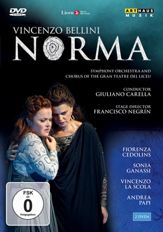 Production de Norma signée Francesco Negrin, filmée à Barcelone en 2007