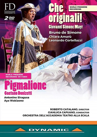 Gianluca Capuano joue Donizetti (Pigmalione) et Mayr (Che originali !) 