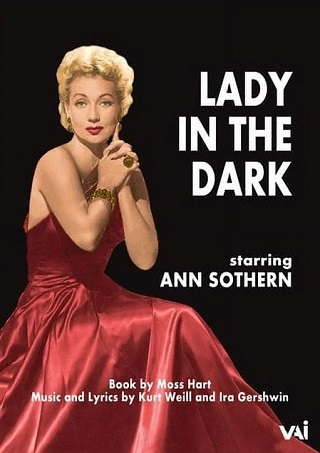 "Lady in the dark" (1941), comédie musicale de Weill, à la télévision en 1954