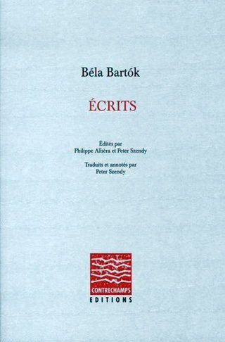 Béla Bartók | Écrits