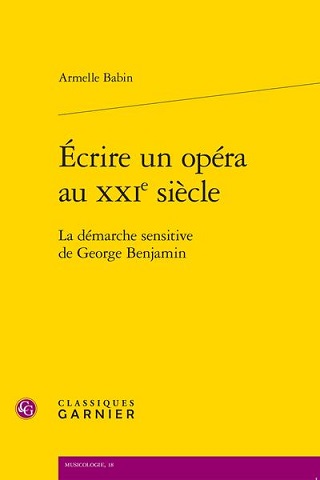 Armelle Babin plonge dans la créativité lyrique du XXIe siècle