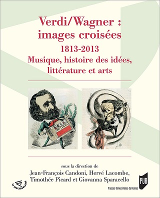 images croisées de Verdi et Wagner, lors d'un bicentenaire de naissance