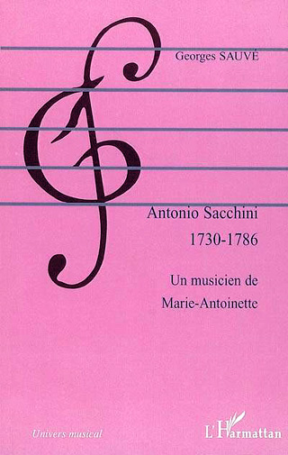 Antonio Sacchini – Un musicien de Marie-Antoinette, par Georges Sauvé