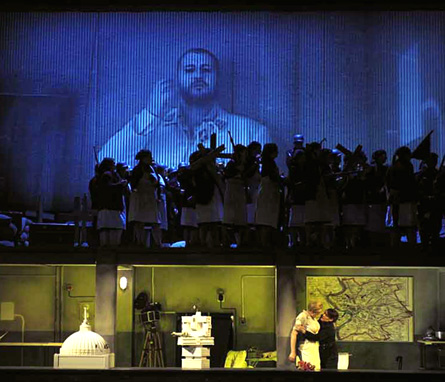Rienzi mis en scène par Philipp Stölzl à la Deutsche Oper de Berlin, 2010