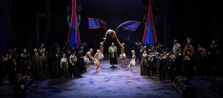 Le Grand Théâtre de Genève présente "Aida" de Verdi, mis en scène par McDermott