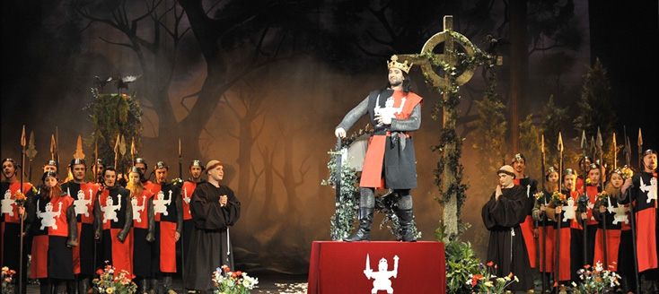King Arthur (Purcell) par Shirley et Dino à l'Opéra national de Montpellier