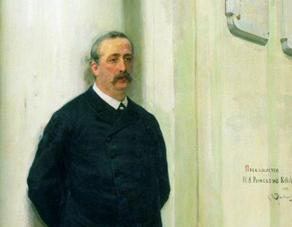 le compositeur Alexandre Borodine (1833-1887) peint par Ilia Répine