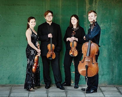 La Quatuor Castlian joue Mozart à la Streichquartettfest d'Heidelberg