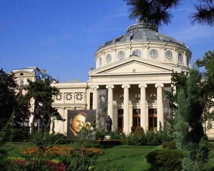 L'Ateneul Român, salle des concerts philharmoniques de Bucarest