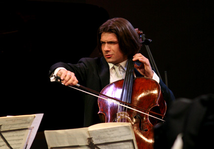 le violoncelliste Gautier Capuçon au Verbier Festival ans Academy 2008