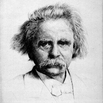 le compositeur norvégien Edvard Grieg