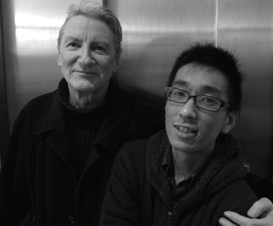 le compositeur Jacques Lenot et le pianiste Yusuke Ishii par Bertrand Bolognesi