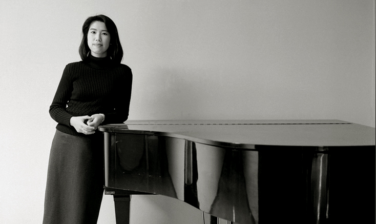la compositrice japonaise Misato Mochizuki photographiée par Nathalie Desserme
