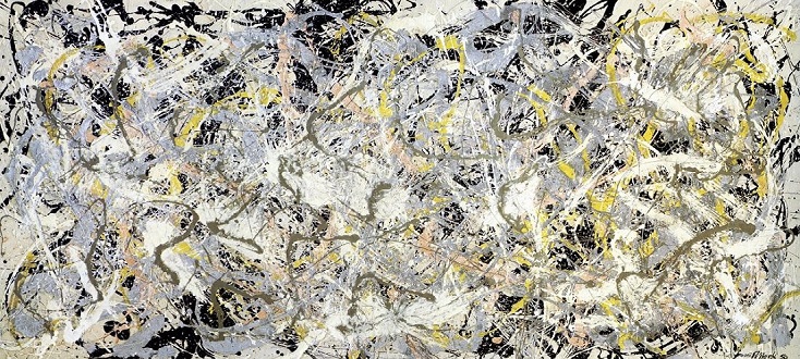 En 1950, Pollock peint No.27 qui inspire le compositeur Kwarciński en 2006
