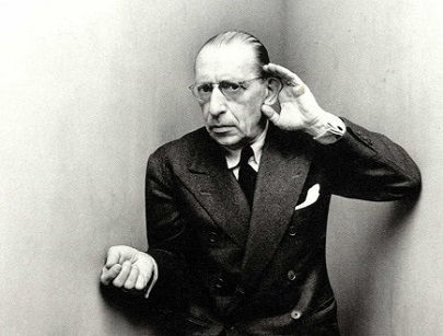 Igor Stravinsky photographié en 1948 à New York par Irving Penn