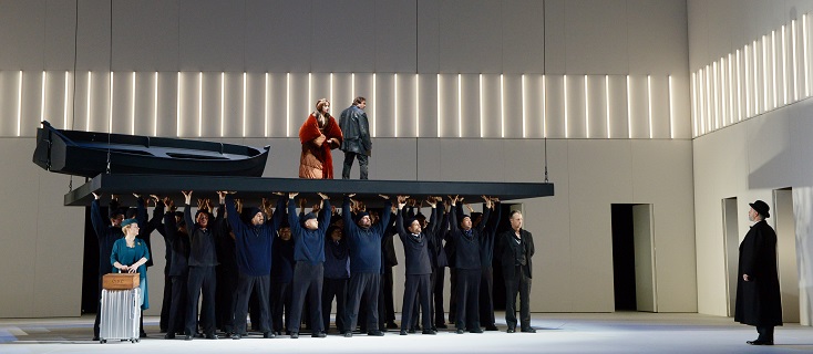 une nouvelle production de "Tristan und Isolde" à l'Opéra de Francfort....