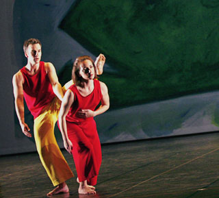 Trisha Brown Dance Company, à l'Opéra national de Paris, en 2006