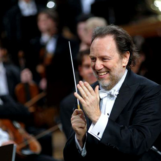 Gert Mothes photographie Riccardo Chailly à Leipzig