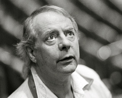 le compositeur allemand Karlheinz Stockhausen (1928-2007)