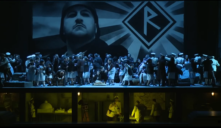 Deutsche Oper Berlin, 2010 : Rienzi mis en scène par Philipp Stölzl