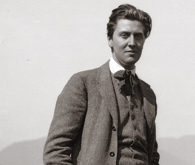 Alban Berg, l'auteur du Concerto "à la mémoire d'un ange"...
