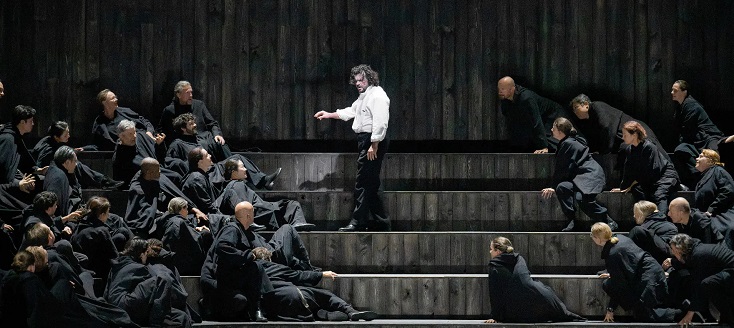 Macbet, opéra de Giuseppe Verdi, au Staatsoper d'Hambourg 