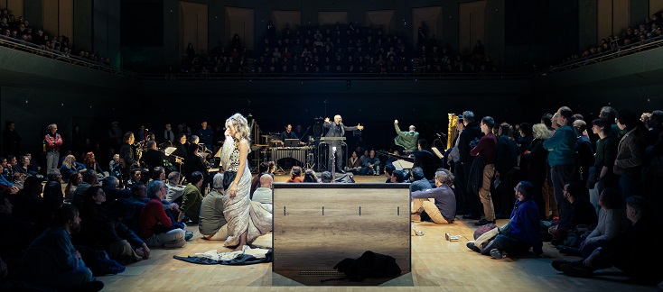À la Cité de la musique (Paris), ORGIA d'Hèctor Parra d'après Pasolini...
